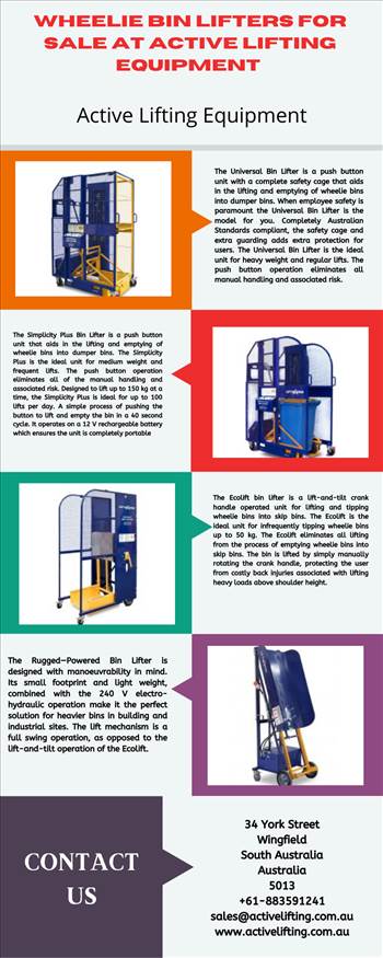Wheelie bin lifters for sale at Active Lifting Equipment.png by activeliftingequipment