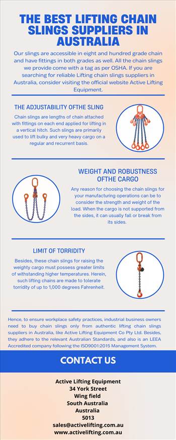 The Best Lifting chain slings suppliers in Australia.png - 