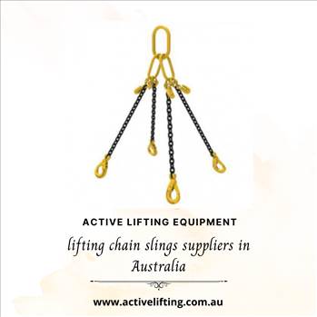 lifting chain slings suppliers in Australia.png by activeliftingequipment
