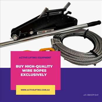 Buy high-quality Wire ropes exclusively.png by activeliftingequipment