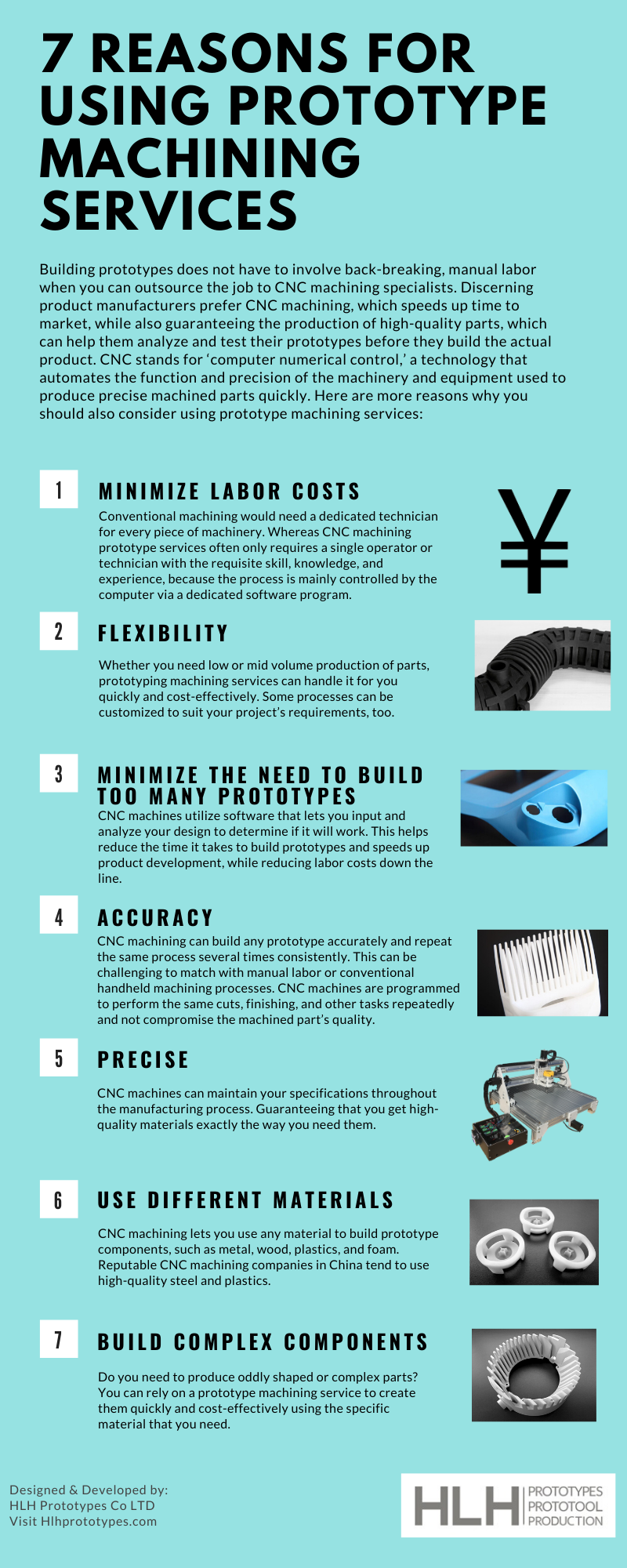 7 Reasons for Using Prototype Machining Services  by prototypeshlh