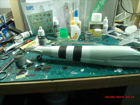 The process of building a model De Havilland Mosquito for an internet group build on the theme of Operation Overlord