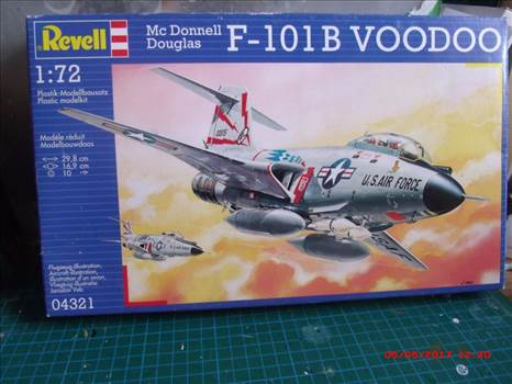 The construction of a 1/72 scale McDonnell Douglas F-101 Voodoo for an internet Group Build.
