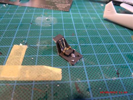 The building of a model kit of a Messerschmitt Bf109V1, for an internet Group Build