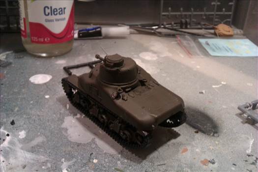 This album contains pictures to illustrate the building of a plastic model Sherman tank in 1/72 scale for an Internet group build on the Britmodeller
forum.