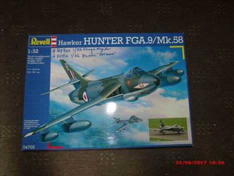 My build of a Revell 1/32 scale Hawker Hunter for a 