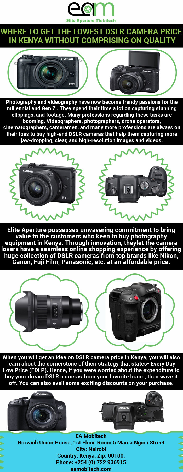 Where to get the lowest DSLR Camera price in Kenya without comprising on quality.jpg  by eamobitech