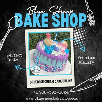 Order ice cream cake online.gif by bluesheepbakeshop01