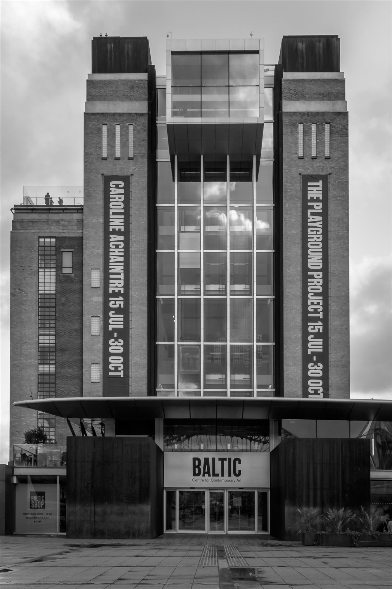 Baltic Centre for Contemporary Art, Gateshead Housed in the Landmark, J R Rank Flour Mill building, its a major International centre for contemporary art. 2,600 square metres of art space, and boasts a rooftop restaurant with magnificent view of the River Tyne and Quayside. by Graham Dobson Photography