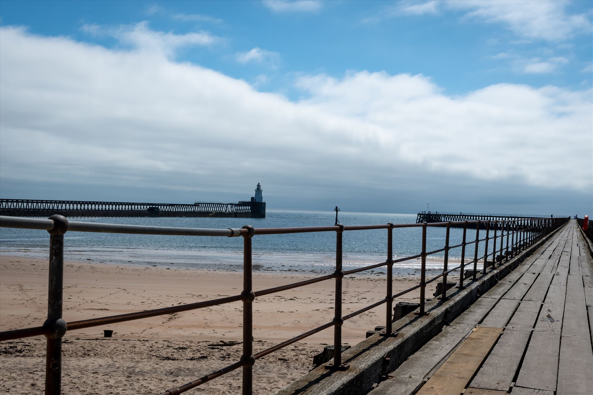 Blyth Pier, Northumberland  by Graham Dobson Photography