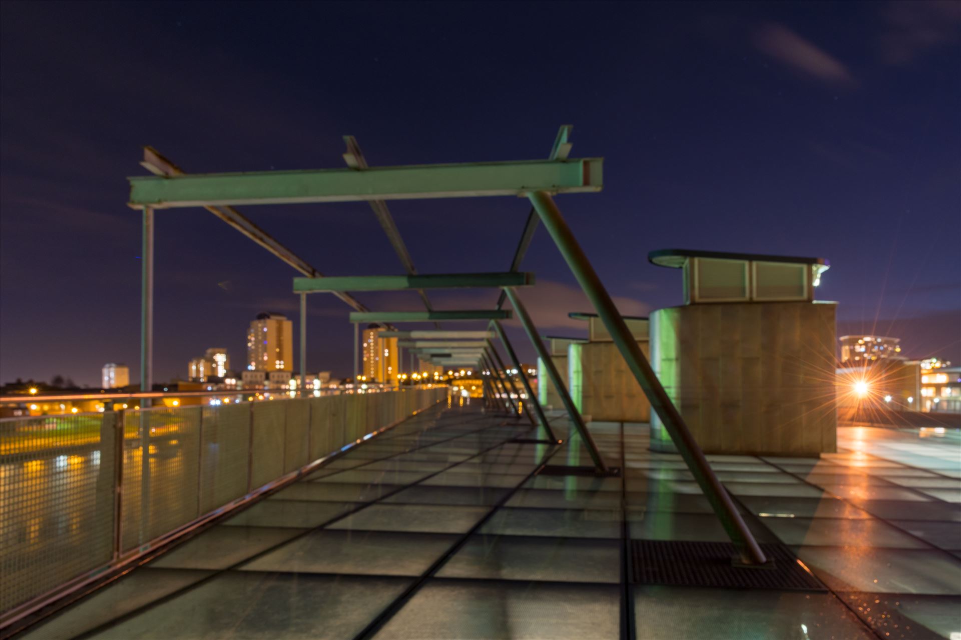 'Up on the Roof', National Glass Centre,Sunderland  by Graham Dobson Photography