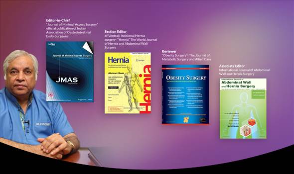 Banner 6 - Dr. Pradeep Chowbey is not only a well-known obesity and laparoscopic surgeon but also a good author. HE has written many books together with some other renowned doctors.  Visit: http://www.chowbey.com/