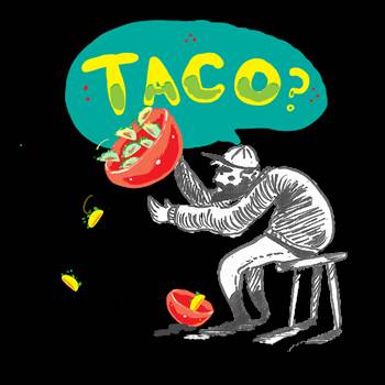 TACO SHIRT DESIGN - Cam Collins