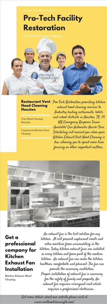 We offer commercial kitchen exhaust hood cleaning, restaurant equipment & floor cleaning . Get more details visit at https://www.venthoodcleaningtx.com/