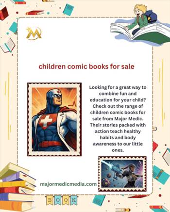 children comic books for sale by Majormedicmedia