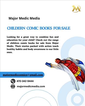 childern comic books for sale.gif by Majormedicmedia