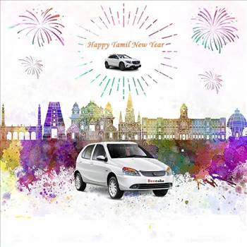 Wish you a Happy and Prosperous Tamil New Year filled with Love, Peace, Hope and Joy for the Entire Year Ahead...Tamil New Year 2018 - #Beecabs Car Rental.