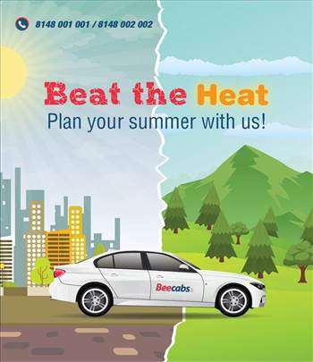 Beat The Heat with #Beecabs Car Rental - Our Summer Holiday packages offer the best opportunities to spend some quality time with your family. Choose the package for an adventure holiday of a lifetime. Whatever you choose, you are sure to find something e