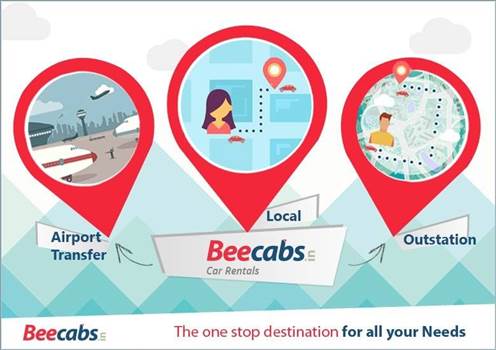 Easy Online Cab Booking For Sedan, Premium and luxury Cabs at Beecabs.in