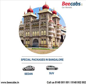 Beecabs Car Rental provides special packages anywhere places in #Bangalore. Local Usage, Airport Transfer and Outstation Car Hire services in Bangalore.