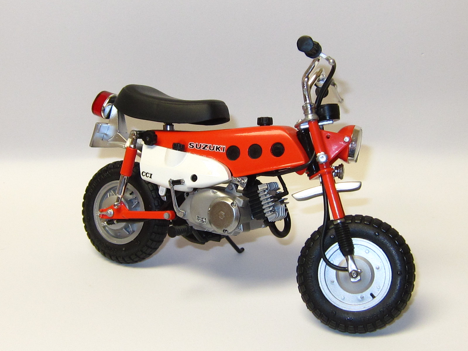 1/8 1970's Vintage Mini Bike Suzuki Trail Hopper The Drastic Plastics