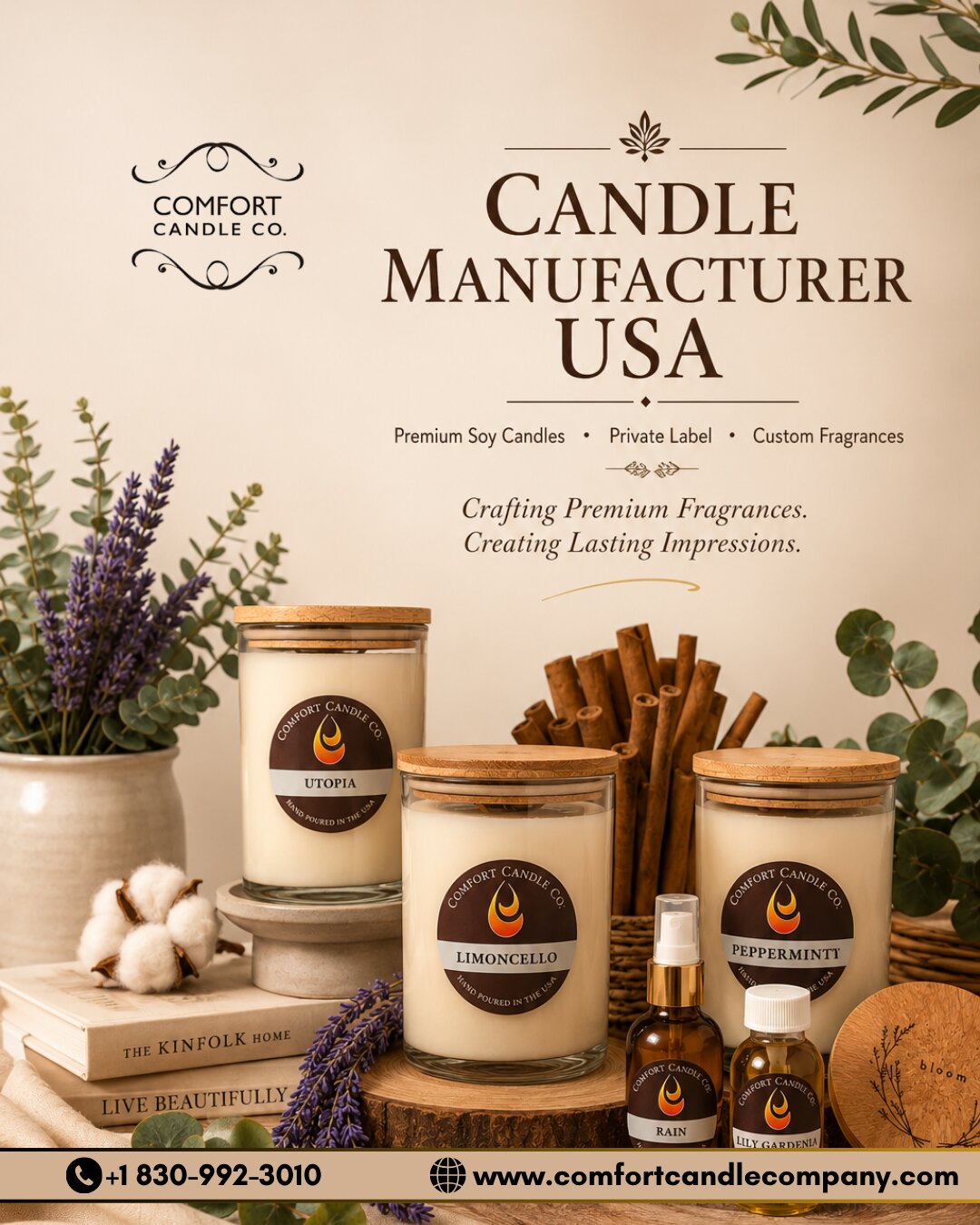 candle manufacturer usa Some call it a candle; Comfort Candle Company calls it an experience in serenity. Every flicker, every fragrance is designed to calm the noise and wrap your space in quiet warmth. For more details visit https://comfortcandlecompany.com/ . by Comfortcandlecompany