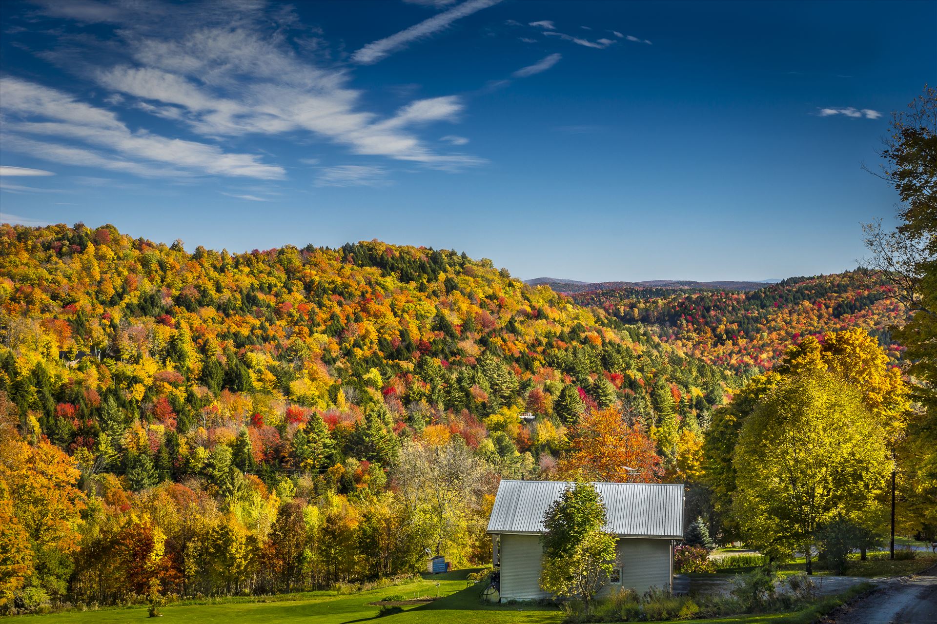 Bethel, Vermont Scenic Foliage in Bethel, Vermont by Buckmaster