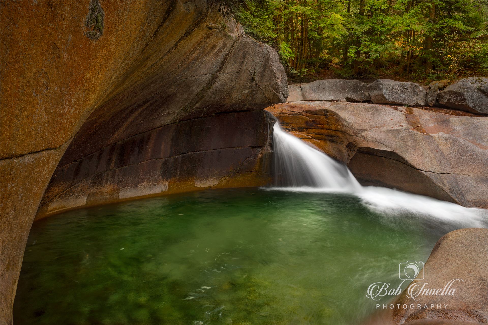 Basin Falls, Franconia, NH  by Buckmaster