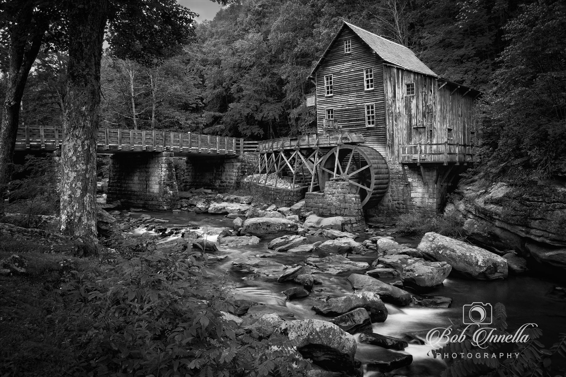 Glade Creek Mill, Babcock State Park, WV  by Buckmaster