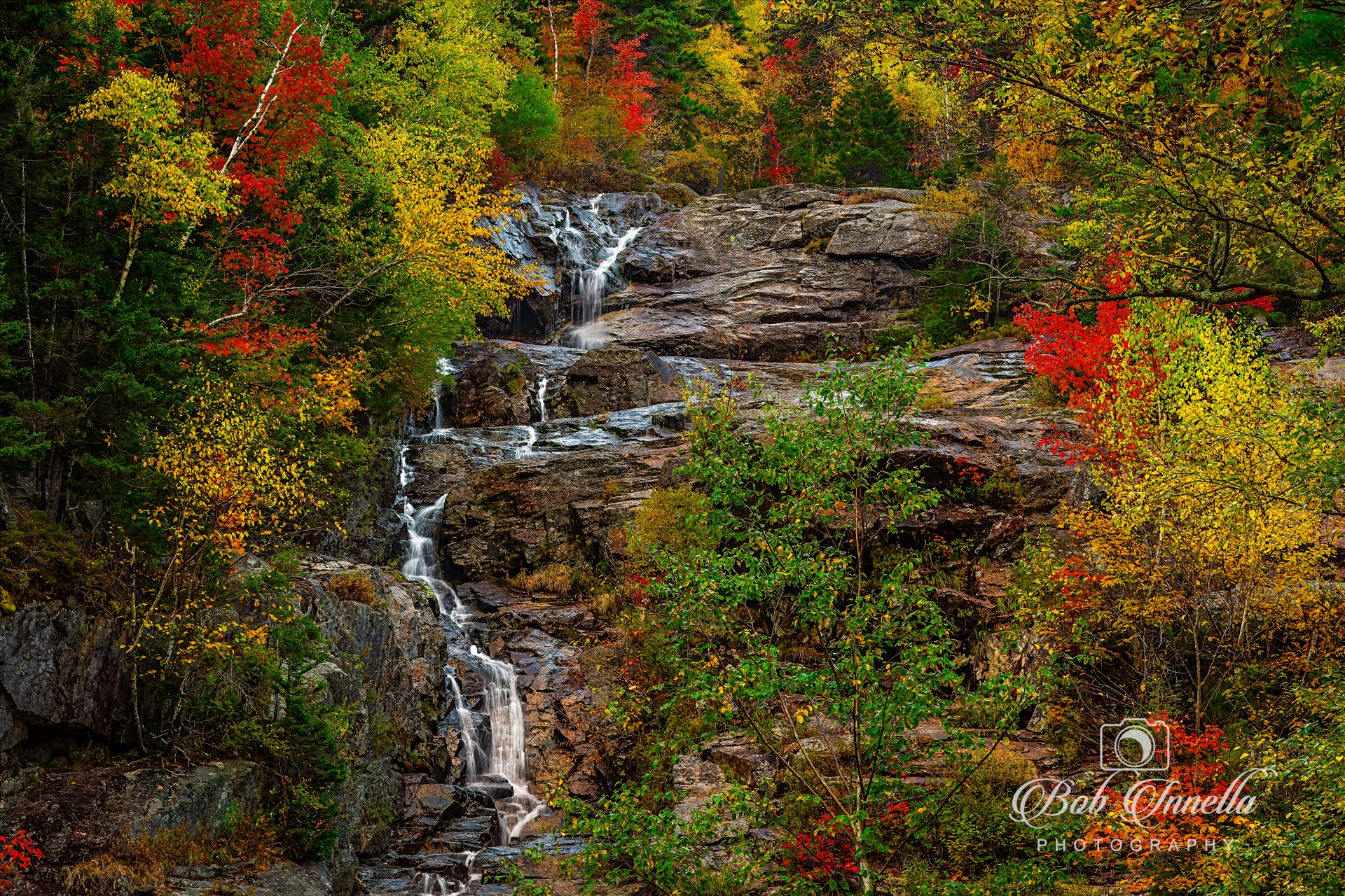 Silver Cascade Falls, Franconia, NH  by Buckmaster