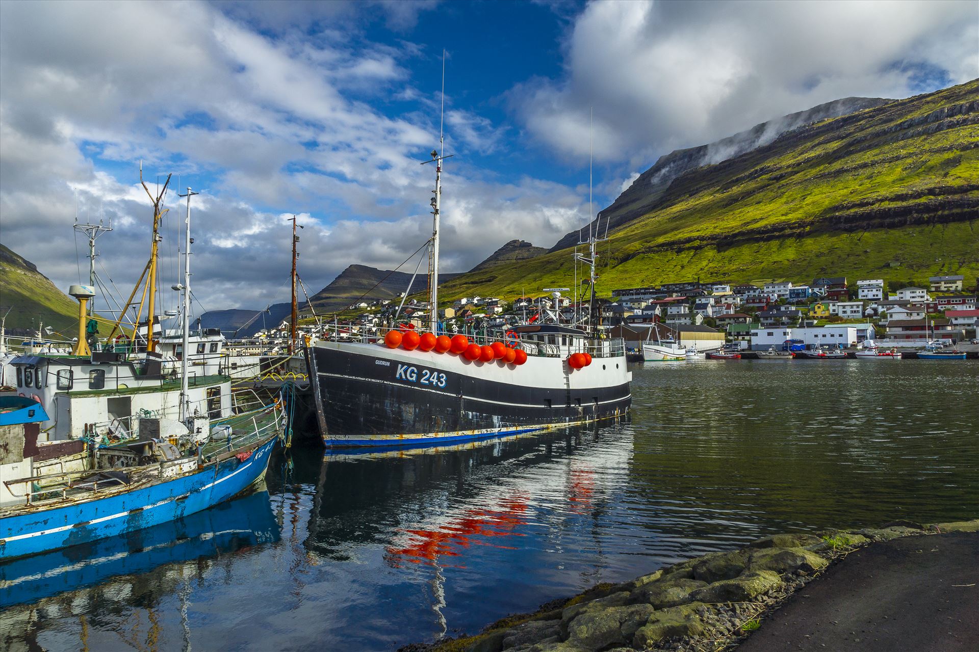 Klaksvik Harbor, Faroe Islands Klaksvik Harbor by Buckmaster