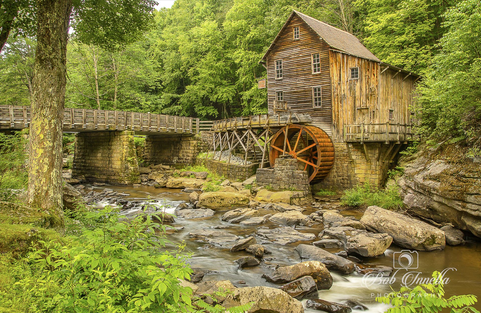 Glade Creek Grist Mill, West Virginia  by Buckmaster