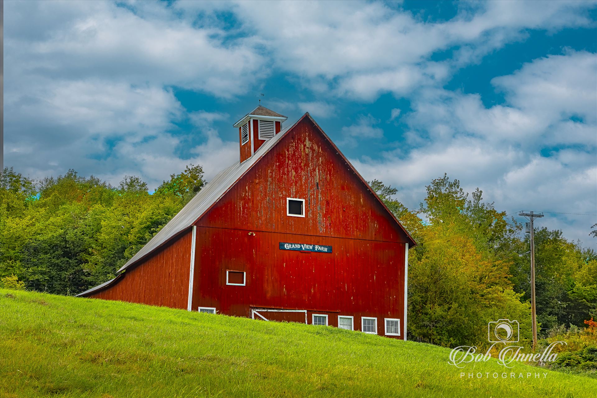 Grand View Farm, Stowe, Vermont  by Buckmaster