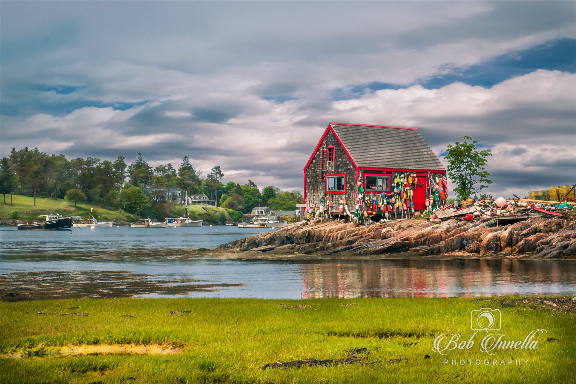 Fishing Shack, Bailey's Island, Maine  by Buckmaster