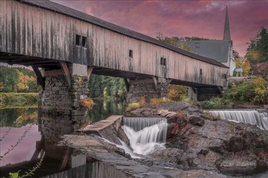 Bath_Haverhill Covered Bridge in New Hampshire by Buckmaster