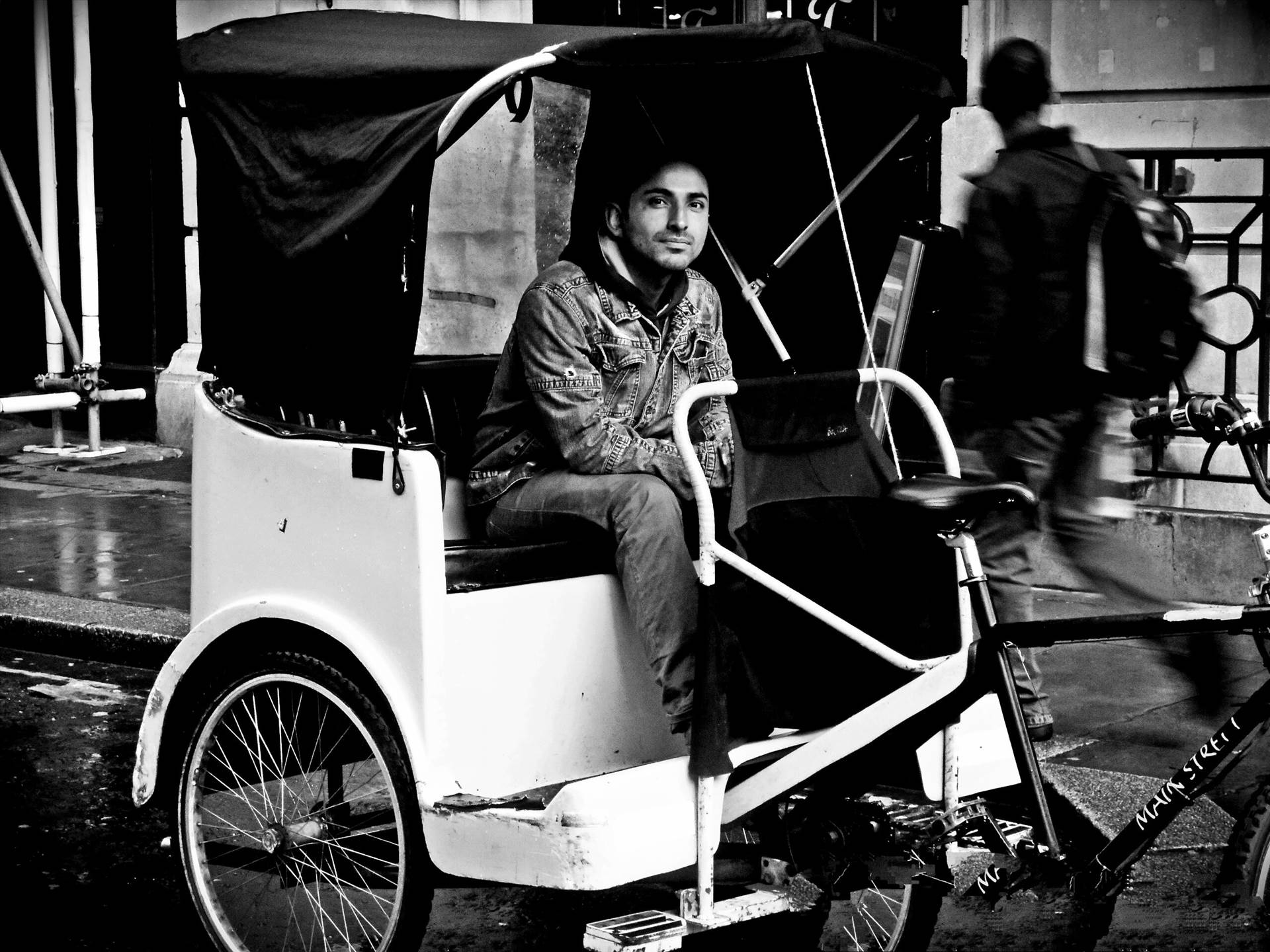 Rickshaw Man  by NFIDDI
