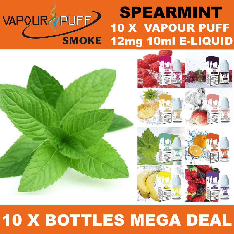 VAPOUR PUFF 12MG SPEARMINT.png  by Trip Voltage