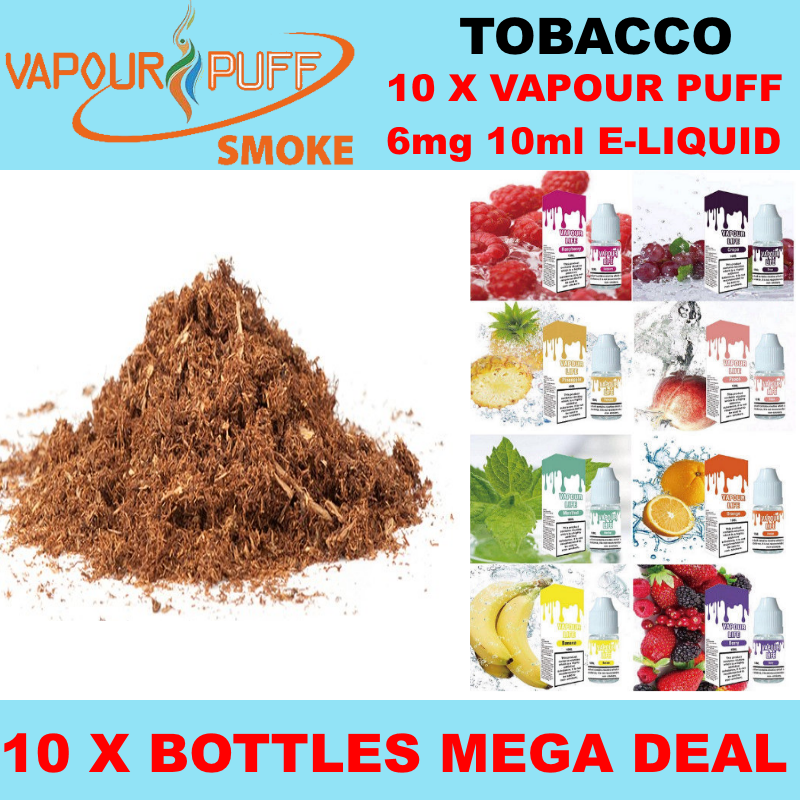 VAPOUR PUFF 6MG TOBACCO.png  by Trip Voltage