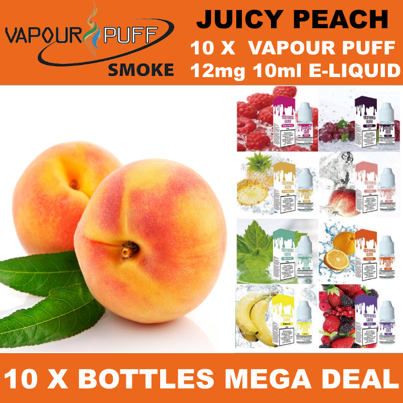 VAPOUR PUFF 12MG JUICY PEACH.png  by Trip Voltage