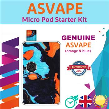 Asvape Micro Pod Kit blue.png - 