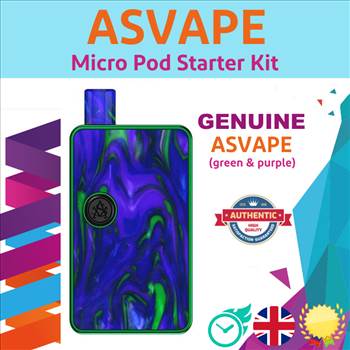 Asvape Micro Pod Kit purple.png by Trip Voltage