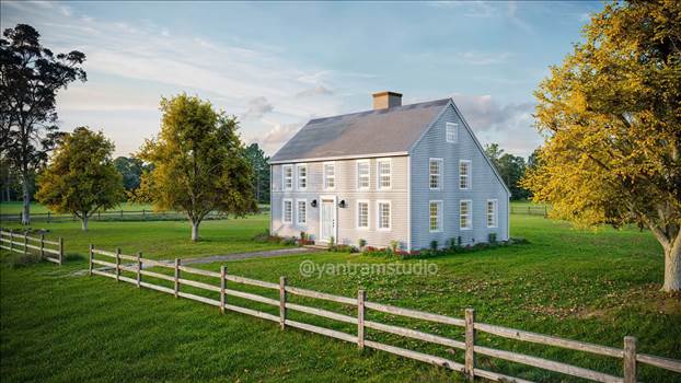 Discover-the-Charm-of-Saltbox-Style-3D-Architectural-Rendering-for-Rural-Country-Homes.jpg.jpg by 3dyantram studio