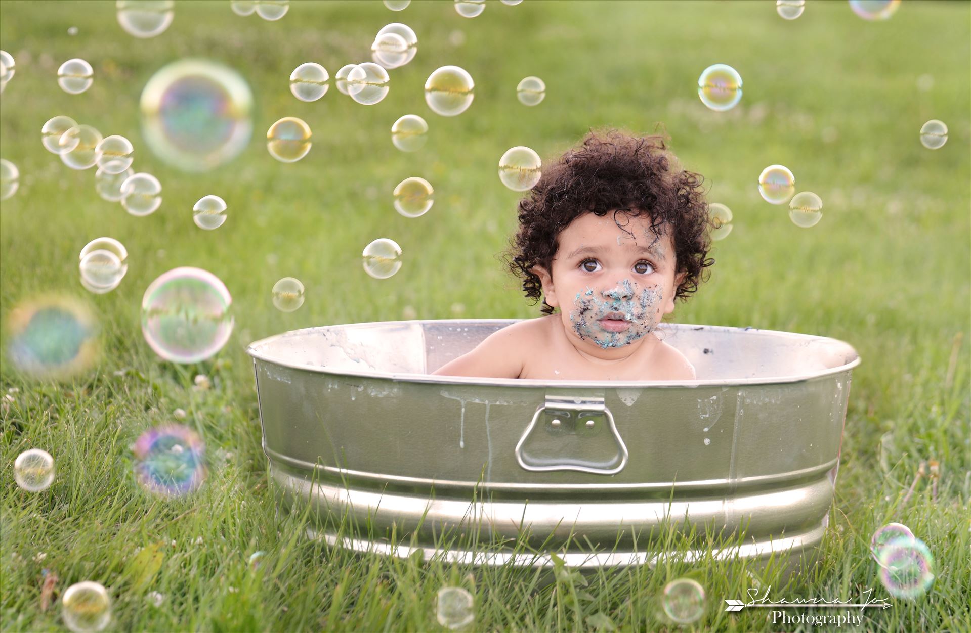 Rub a Dub Dub.jpeg Rub a dub dub, look at this cutie in a tub! by Shawna Jo Photography