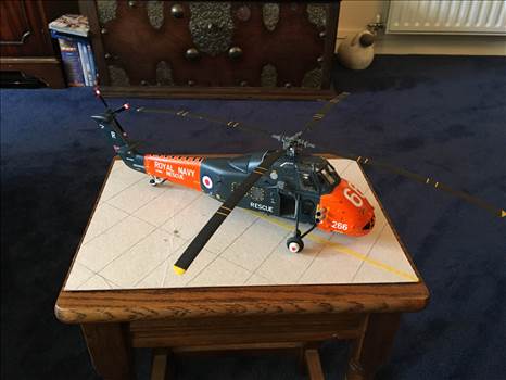 Model Helicopters I have built.