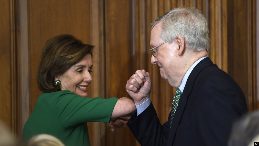 DDDD0A17-B275-402B-AEE7-C07596EAFA59_w1023_r1_s.jpg شنبه ۲۷ اردیبهشت ۱۳۹۹ ایران ۱۵:۴۷
اختلاف پلوسی و مکانل احتمالا مانع تصویب طرح جدید کمک مالی به مردم تا پیش از آغاز ژوئن خواهد شد by mohsen dehbashi