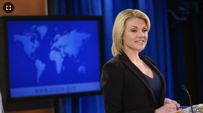 2019-03-31_095204.png فروردین ۱۰, ۱۳۹۸
کناره‌گیری هدر ناوئرت از سخنگویی وزارت خارجه آمریکا رسما تایید شد by mohsen dehbashi