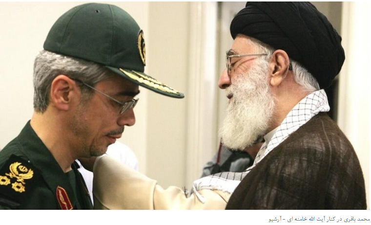 2021-03-17_002414.png پیام تهدیدآمیز عالی‌ترین مقام نظامی ایران: تهدید به نابودی اسرائيل «توهم و افسانه» نیست
۲۶ اسفند ۱۳۹۹ by mohsen dehbashi