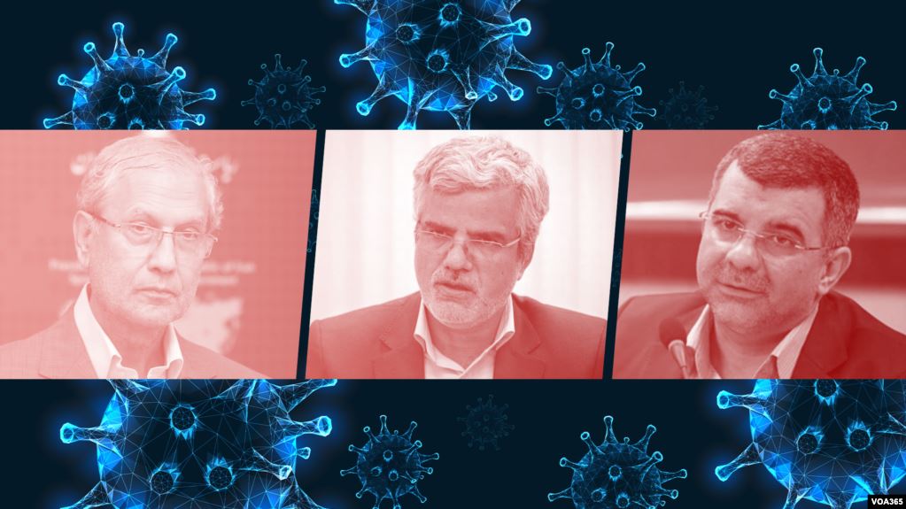 36CC8E61-900C-4D72-8537-3DCDF2DDC85B_w1023_r1_s.jpg اسفند ۰۶, ۱۳۹۸
کرونا در ایران | معاون وزیر بهداشت که با قرنطینه مخالف بود، قرنطینه شد؛ مجلس خبرگان هم تشکیل جلسه نداد
از راست ایرج حریرچی،‌ محمود صادقی و علی ربیعی مقامات ایرانی که مبتلا به کرونا شده اند یا مشکوک به آن هستند. by mohsen dehbashi