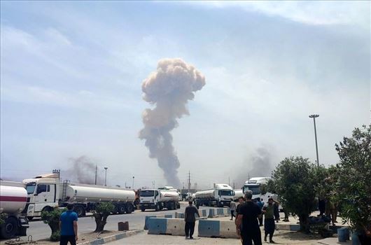 انفجار.jpg - انفجار بزرگی روز شنبه (۶ اردیبهشت ۱۴۰۴) در بندر شهید رجایی بندرعباس به وقوع پیوست.