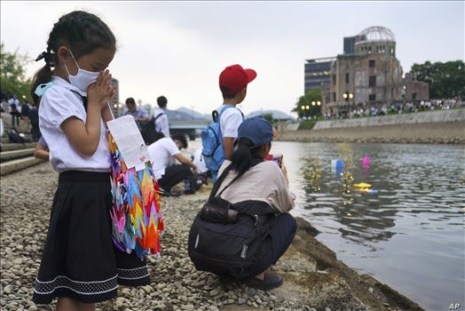 APTOPIX Japan Hiroshima Anniversary by mohsen dehbashi